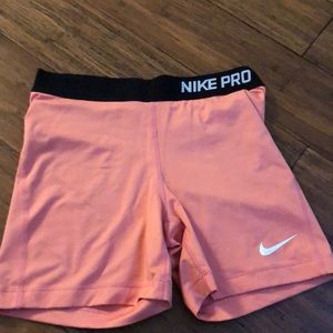 Nike pro compression shorts